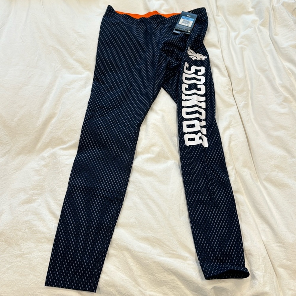 New Broncos Leggings Medium